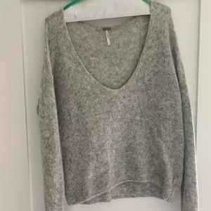 Free People Grey Sweater